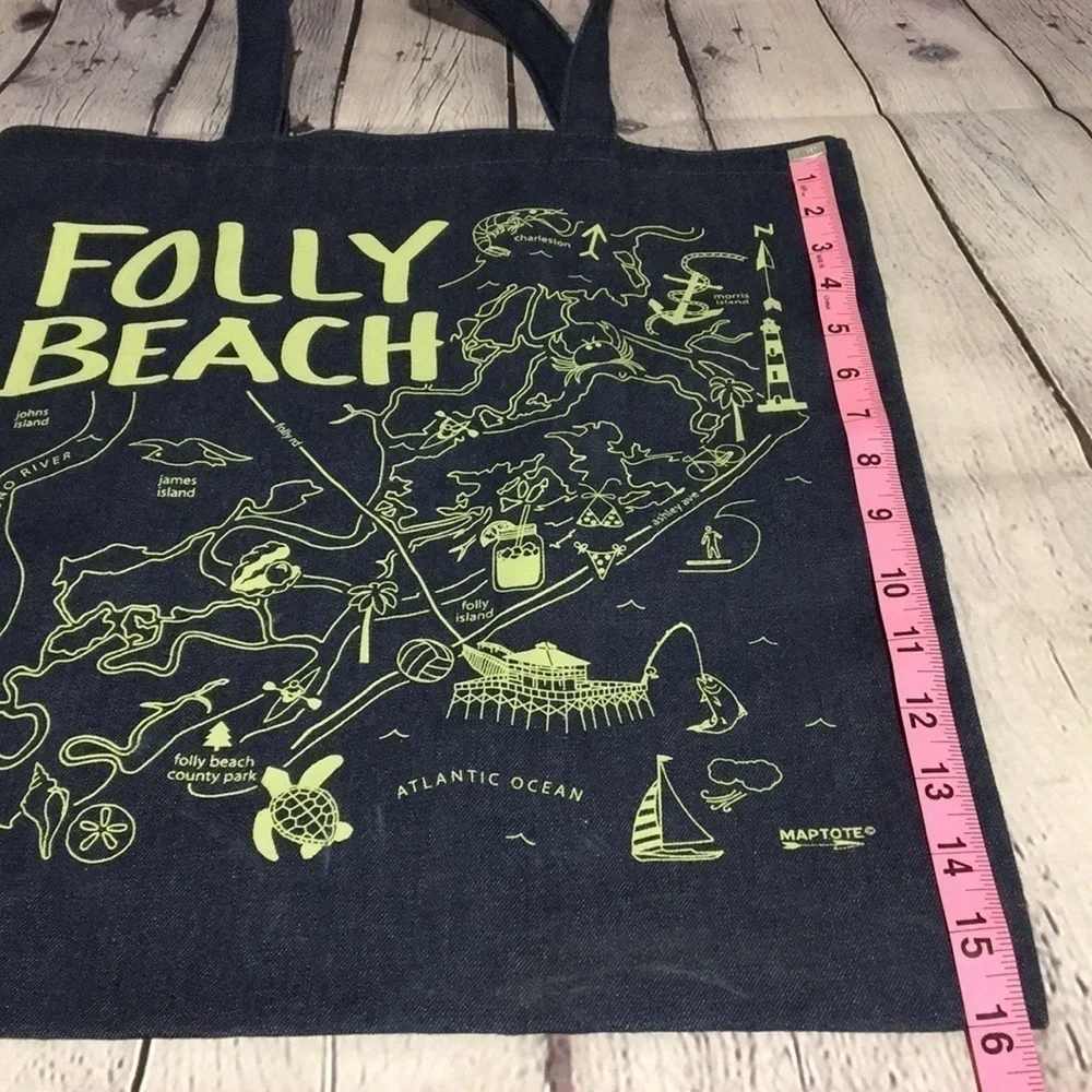 MAPTOTE FOLEY BEACH JEAN TOTE